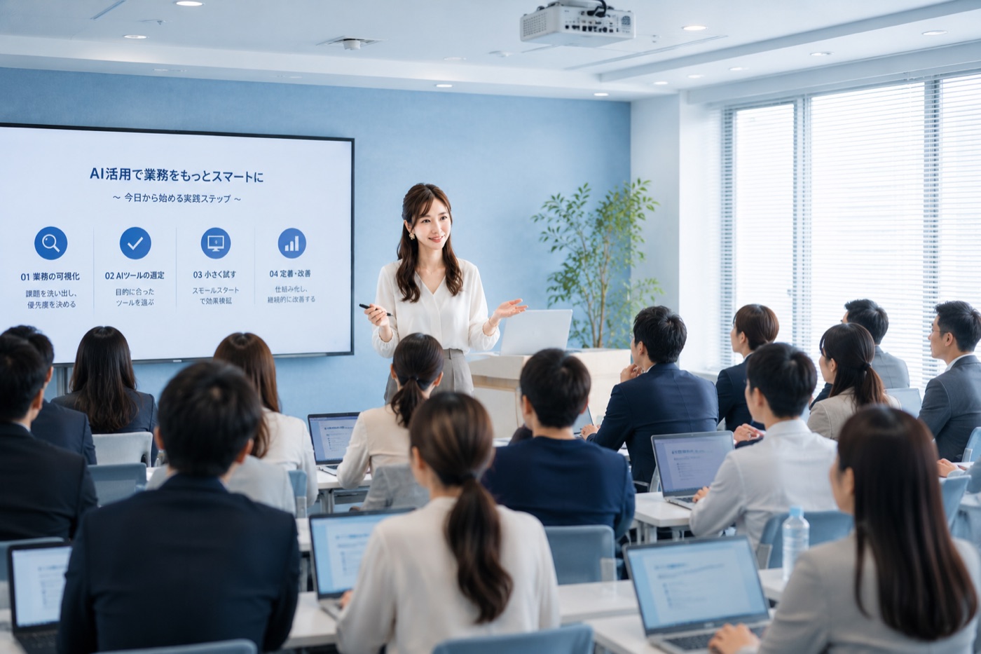 AI事業のイメージ——あなた専用のAIの右腕を設計・実装